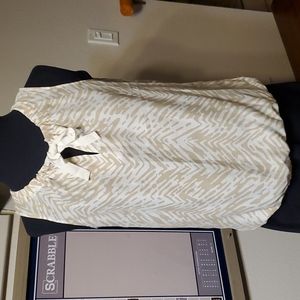 NWOT Loft Sleeveless Top in Animal Print